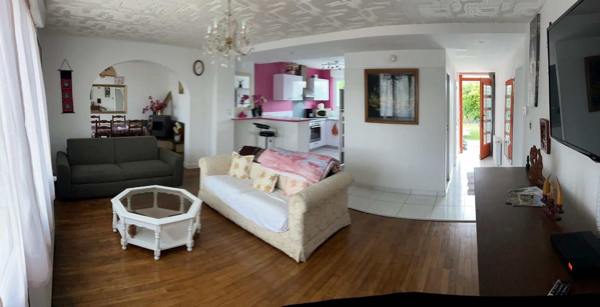 5Min Futuroscope 80M2 - 3 Chambres - Parking Prive - Wifi - Jardin Chasseneuil-du-Poitou Bagian luar foto